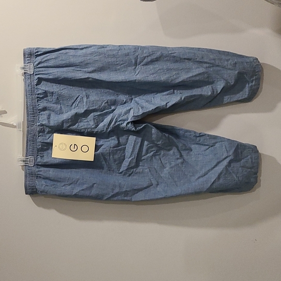 NWT Basic Edition blue denim look capris - Picture 5 of 6